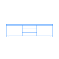 Furniture Tv Stand Ikea Besta Burs Tv Unit Silhouette Cutting Svg Files, Free Vectors File